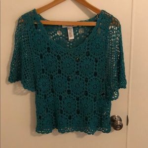 Crocheted top